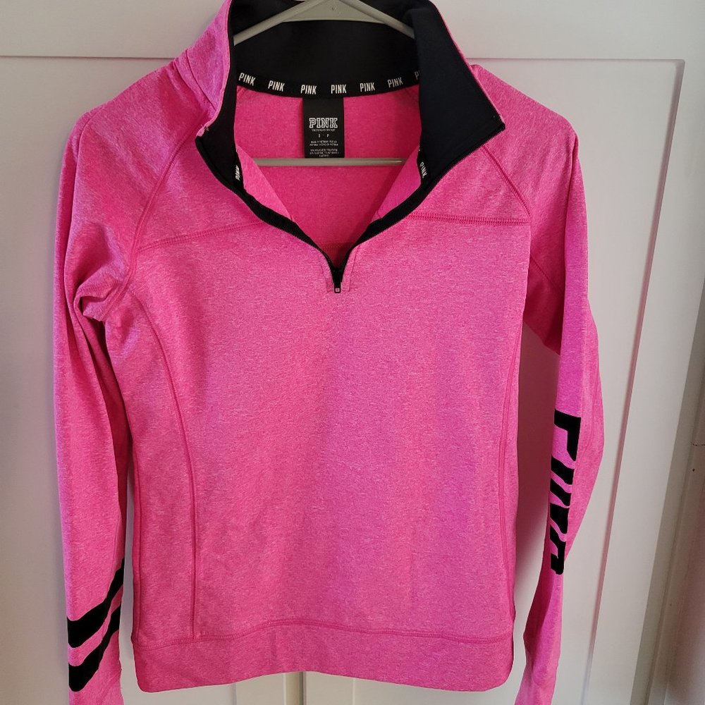 PINK Victoria's Secret Half-Zip Pullover